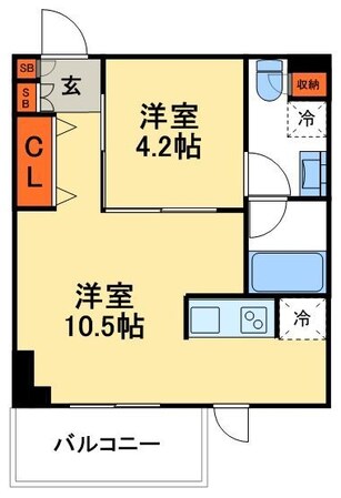 パークアクシス元浅草ステージの物件間取画像